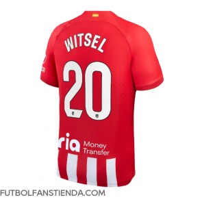 Atletico Madrid Axel Witsel #20 Primera Equipación 2023-24 Manga Corta